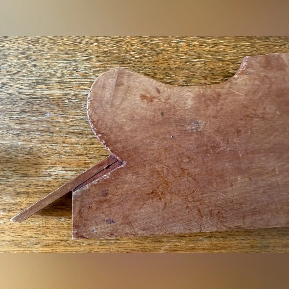 Brown Wooden Wall Hook Decor